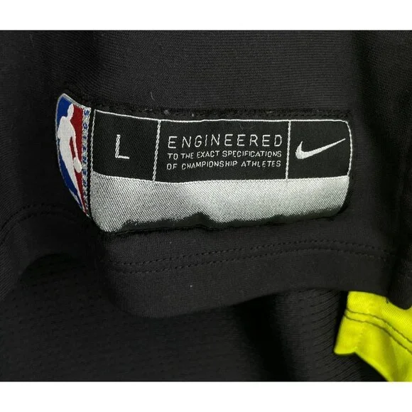 Atlanta Hawks NBA Basketball Nike Dri-Fit Black Men’s Large Long Sleeve Shirt - Picture 4 of 5